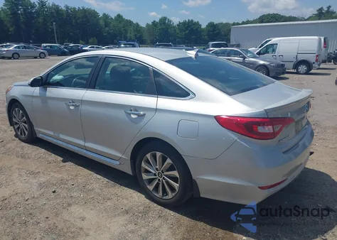2015 Hyundai Sonata Sport z USA, uszkodzony, nr VIN 5NPE34AF2FH216998